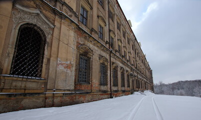 Lubiąż Abbey (Kloster Leubus;  Opactwo cystersów w Lubiążu), also commonly known in English as Leubus Abbey, is a former Cistercian monastery in Lubiąż, in the Lower Silesian Voivodeship