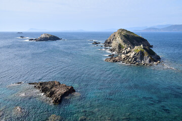 Les Iles Longue et de la Ratonnière à l'ouest de la Presqu'île de Giens