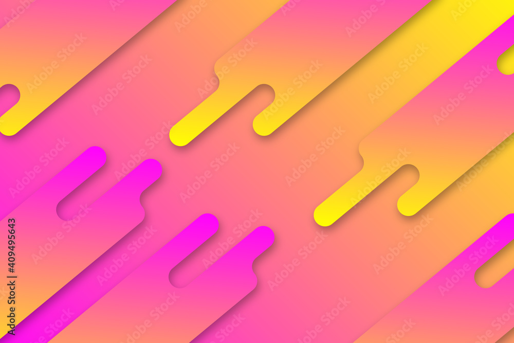 Poster abstract colorful background with gradient color