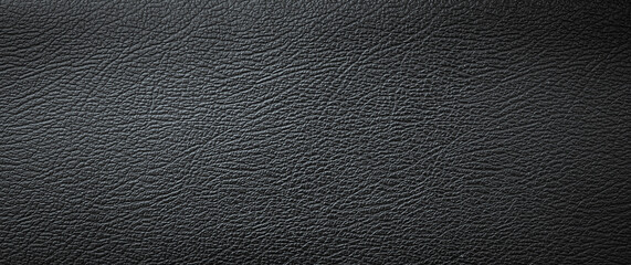 Black leather texture and background