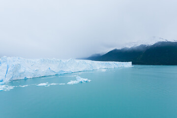 Fototapeta na wymiar Perito Moreno glacier view, Patagonia landscape, Argentina