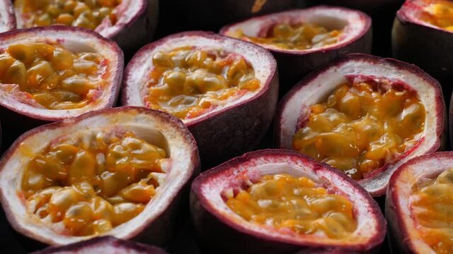 Fresh passion fruit 