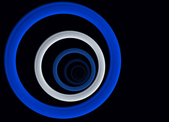 Abstract color dynamic background with lighting effect. 3D Fractal texture. Fractal art