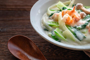 ターサイのクリーム煮