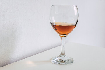 A glass of fine cognac