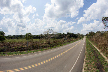 Carreteras, Puentes y construcción en la selva peruana