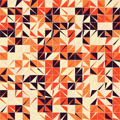 Abstract Geometric Pattern generative computational art illustration