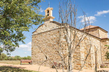 Hermitage of the Vera Cruz in Rabanal del Camino, municipality of Santa Colomba de Somoza, region...