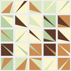 Abstract Geometric Pattern generative computational art illustration