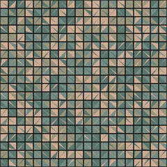 Abstract Geometric Pattern generative computational art illustration