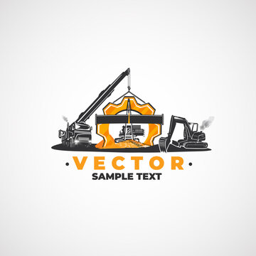 Construction machinery, crane, excavator and pipelayer.