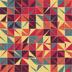 Obraz premium Abstract Geometric Pattern generative computational art illustration
