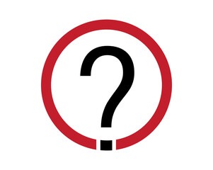 Question Icon Vector flat design