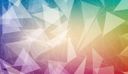 Obraz premium Abstract technology background Hi-tech communication concept innovation background illustration