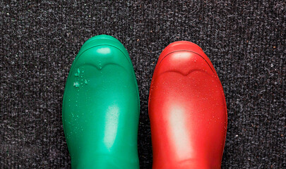 Bunte Gummistiefel