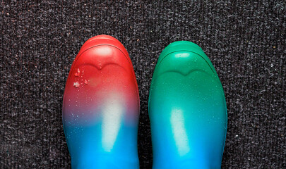 Gummistiefel Farbverlauf Kinder
