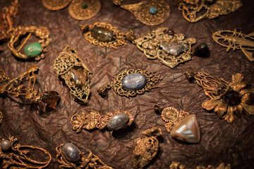 Handmade vintage styled jewelry.