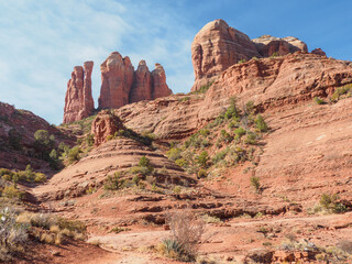 Fototapeta premium Slickrock is for climbing