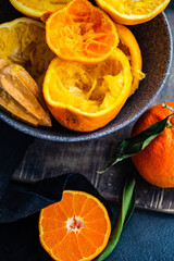 Organic food concept