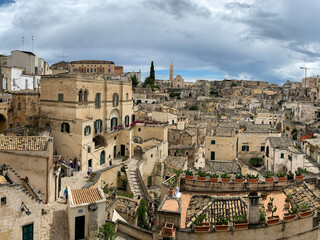 Obraz premium view of the town of toledo country