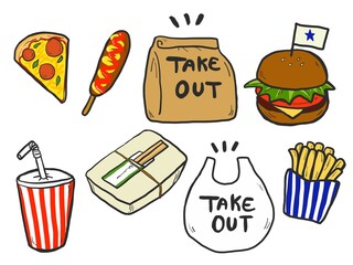 fast food icons