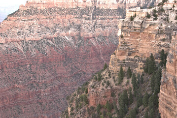 Fototapeta na wymiar View of the Grand Canyon, nothing is like it