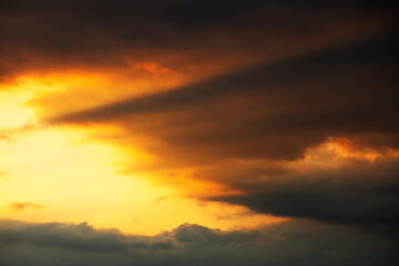 Beautiful sunset image background