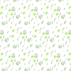 seamless pattern with flowers