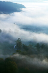 Mures valley in Arad County, Romania, Europe