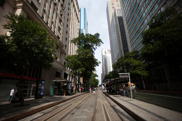 Obraz premium Rio de Janeiro Brazil. June 17, 2017: View of downtown Rio de Janeiro