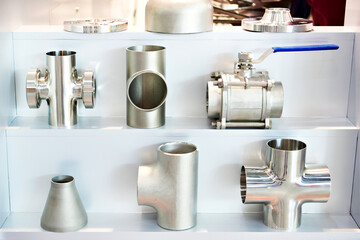 Metal parts for chemical industry