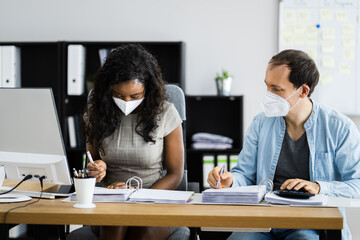 African American Accountant Business People