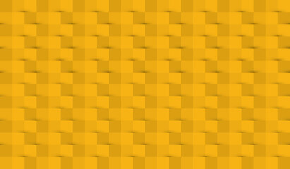 Abstract paper background with and shadows in yellow colors