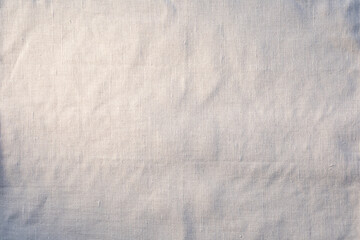 Texture of gray linen napkin