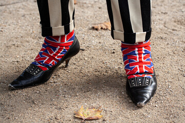 Brexit Calze Inglesi Bandiera Inghilterra