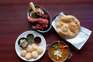 Indian food feast
