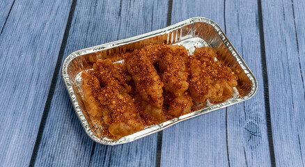 Thai and Korean Fried Spicy Chicken