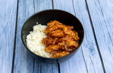 Thai and Korean Fried Spicy Chicken