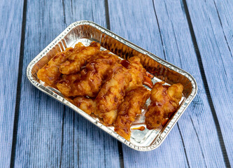 Thai and Korean Fried Spicy Chicken