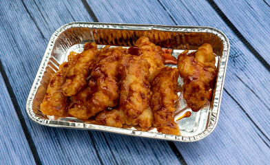 Thai and Korean Fried Spicy Chicken