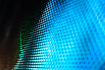 CloseUp LED blurred screen. LED soft focus background. abstract background ideal for design.