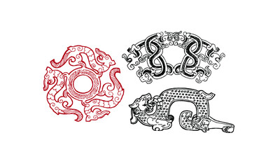 Chinese ancient traditional decorative patterns © liuquan