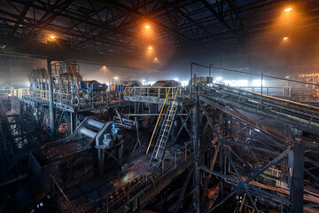 Coal beneficiation plant.