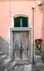 old door in town