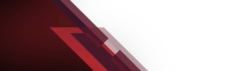 Abstract Red banner web template background , Use for web site with copy space