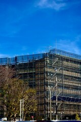Fototapeta premium アパートメント・マンション修繕工事中