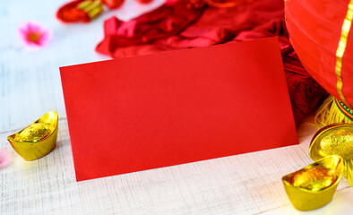Happy Chinese New Year. Asian traditional and Holiday (Foreign text means blessing and lucky)