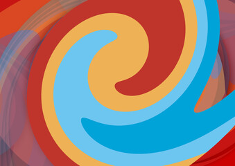 abstract background with circles