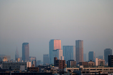 New Shibuya Skyline Morning 