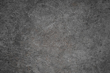 Dark cement black and white background. dirty old wall texture abstract.